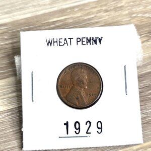 1929 Wheat Penny Rare Coin